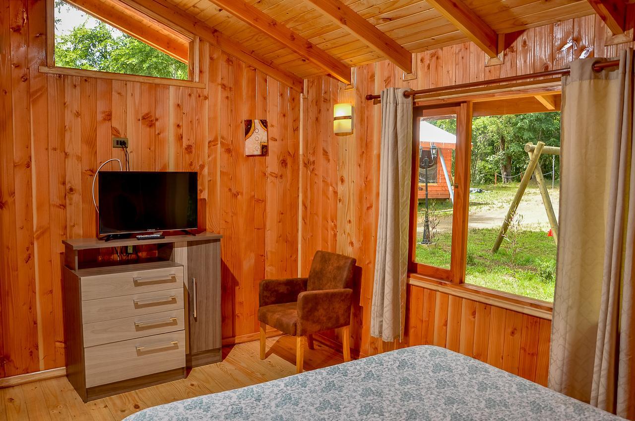 Cabanas Aylen Hotel Pucon Bagian luar foto