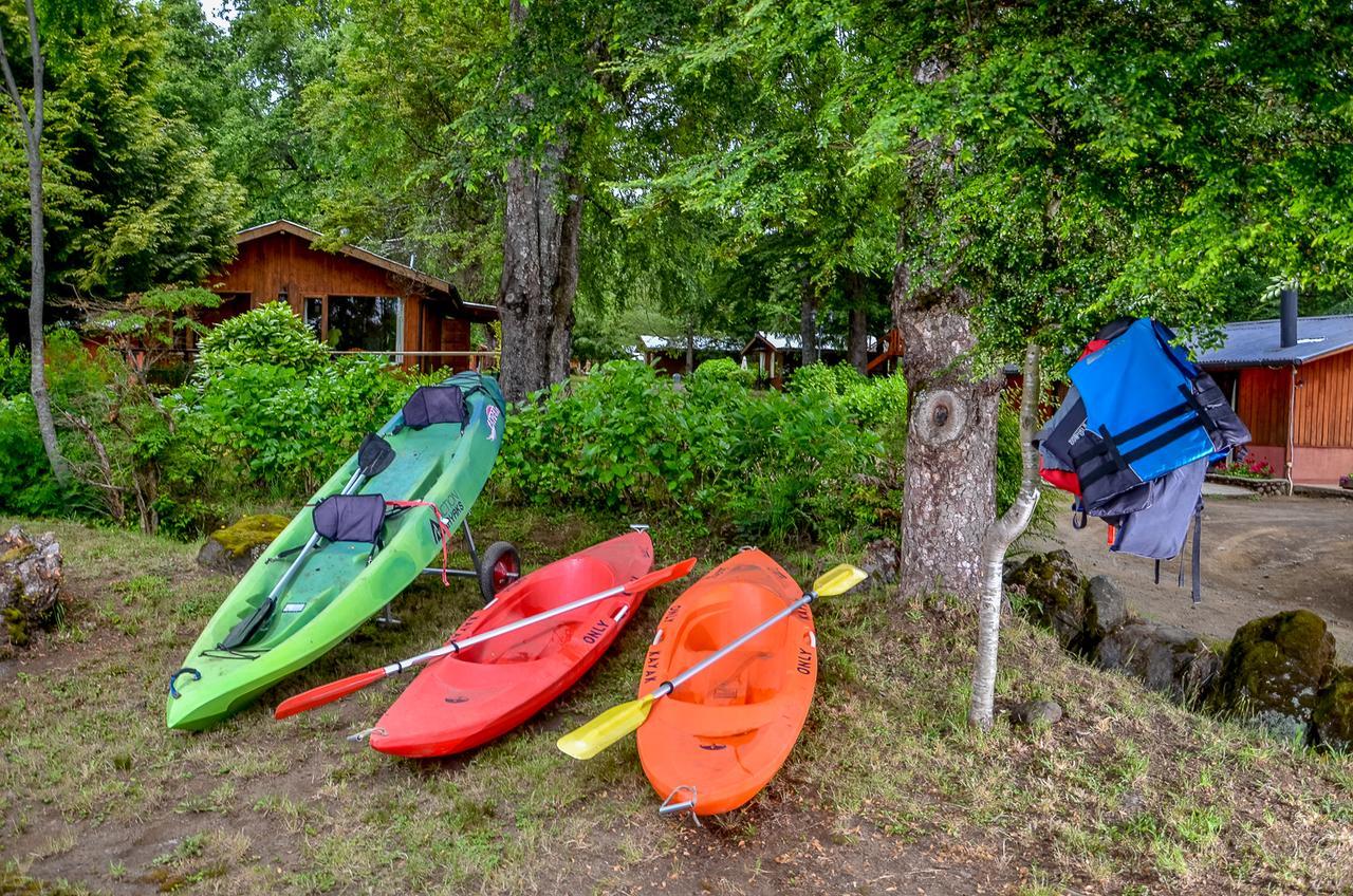 Cabanas Aylen Hotel Pucon Bagian luar foto